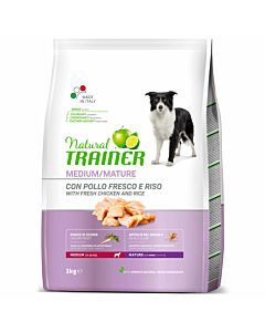 Trainer Hundefutter Natural Medium Maturity Huhn & Reis