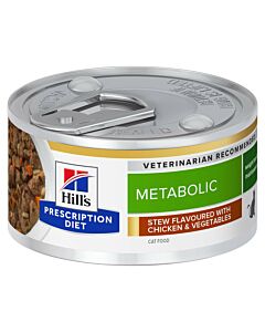 Hill's VET Katze Prescription Diet Metabolic Ragout mit Hühner- & Gemüsegeschmack