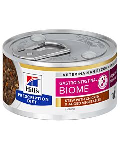 Hill's VET Chat Prescription Diet Gastrointestinal Biome Ragoût avec poulet & légumes