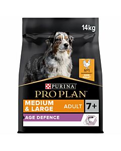 Pro Plan Dog Medium & Large Adult 7+ OPTI AGE Huhn