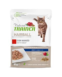 Trainer Natural Nassfutter Hairball Adult im Beutel