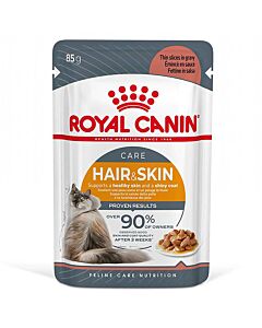 Royal Canin Hair & Skin en sauce