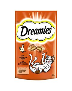 Dreamies Snacks pour chats 60g en différentes variétés