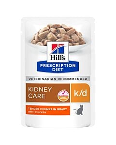 Hill's VET Chat Prescription Diet k/d Kidney Care 12x85g