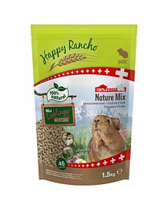 Happy Rancho Swiss Nature Mix Nourriture pour cochons d'Inde