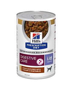 Hill's Vet Nourriture pour chiens Prescription Diet i/d Low Fat Ragoût 