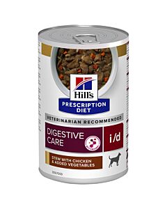 Hill's Vet Nourriture pour chiens Prescription Diet i/d Ragoût Poulet