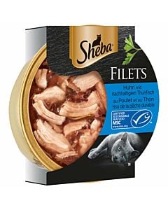 Sheba Katzenfutter Filets Huhn mit Thunfisch