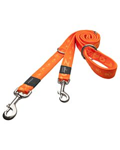 Rogz Alpinist Hundeleine Orange 180cm