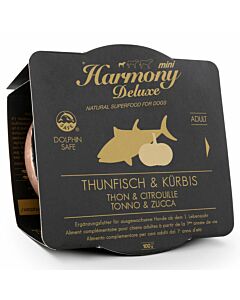 Harmony Dog Deluxe Mini Adult Thunfisch & Kürbis Nassfutter 