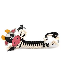 Freezack Hundespielzeug Kuh aus Seil