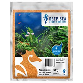 Deep Sea Quartz pour aquarium orange, 5kg 