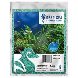 Deep Sea Aquariumkies türkis, 2-3mm, 5kg