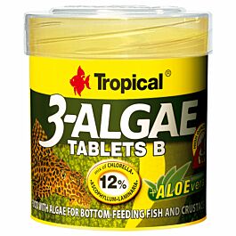 Tropical 3-Algae Tablets B 50ml/36g