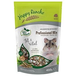 Happy Rancho Professional Mix nourriture pour hamster nain 450g
