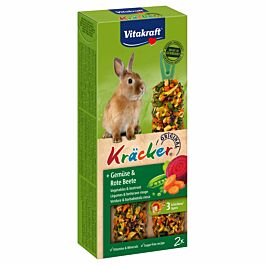 Vitakraft Kräcker Légumes & betterave rouge lapins nains 2 pièces