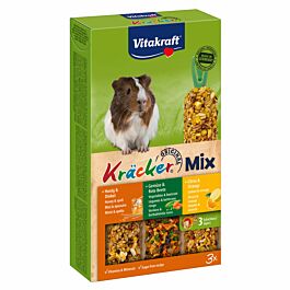 Vitakraft Kräcker Trio-Mix citron/légumes/miel cochons d'Inde