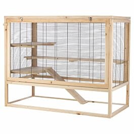 Cage pour petits animaux en bois pour souris  100x80x50cm 
