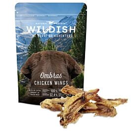 Wildish Dog Ombras Chicken Wings Snack pour chiens 80g