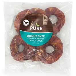 bePure Hundesnack Donut Ente 55g 6er Pack