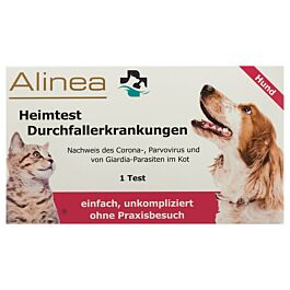 Alinea Heimtest Durchfallerkrankungen Hund 1Test