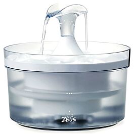 Zeus Fontaine à eau Fresh & Clear avec cascade 1.5 litres 