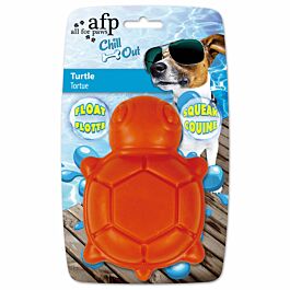 All for Paws AFP Wasserspielzeug Chill Out Schildkröte - mit Quietscher