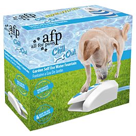 All for Paws Chill Out Fontaine à eau de jardin pour chien