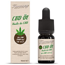 Harmony Pet Natural huile de CBD 9% 10ml