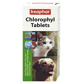 beaphar Chlorophylle comprimés chien/chat pour l'haleine fraîche 30pcs.