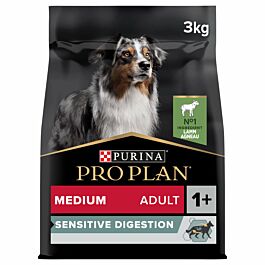 Pro Plan Dog Medium Adult OPTI DIGEST Agneau 3kg