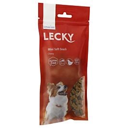 Lecky Mini Soft Hundesnack Cheesy