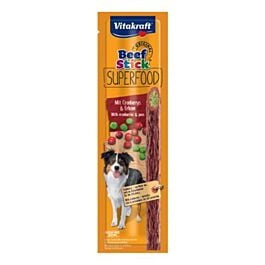 Vitakraft Hundesnack Beef Stick Superfood Erbse&Cranb.