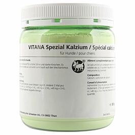 Vitana Nahrungsergänzung Spezial Kalzium für Hunde 300g