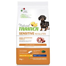Trainer Hundefutter Sensitive No Gluten Small & Toy Adult Ente 2kg
