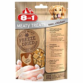8in1 Hundesnacks Meaty Treats mit 100% Huhn 50g