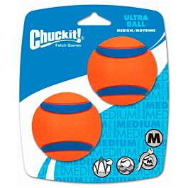 Chuckit! Ultra Balles de tennis Medium 2 pièces