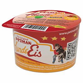 Petman Hundeeis Joghurt Apfel, Banane & Hagebutten 90ml