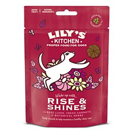 Lily's Kitchen Snack pour chiens Organic Rise & Shines Boeuf 80g