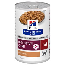 Hill's Vet Hundefutter Prescription Diet i/d Truthahn 12x360g