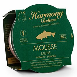 Harmony Cat Deluxe Mousse Nourriture humide Saumon 60g