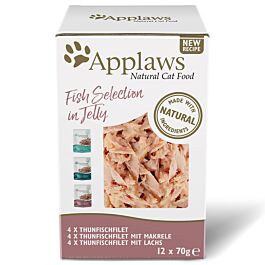 Applaws Nourriture pour chats Fish Selection Multipack Pouch12x70g