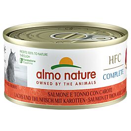 Almo Nature HFC Saumon & Thon avec Carotte 24x70g