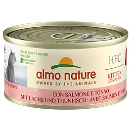 Almo Nature HFC Kitten Saumon & Thon 24x70g
