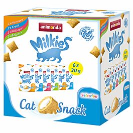 animonda Snack pour chat Milkies coussins croustillants Multipack