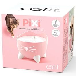 Catit Trinkbrunnen Pixi Fountain Light Pink für Katzen 2.5l