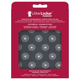 LitterLocker Litter Locker Stoff-Bezug Flowers grey