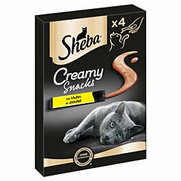Sheba Creamy Snacks au poulet 4x12g