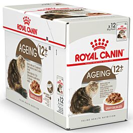 Royal Canin RC Katze Ageing 12+ Sauce 12x85g