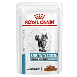 Royal Canin VET Nourriture pour chats Sensitive Control C&R 12x85g